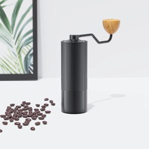 AAshonee Manual Coffee Grinder, Manual Coffee Bean Grinder Coffee Bean Burr Grinder Small Coffee Grinder Household Kitchen Grinder for Home Office and Travelling